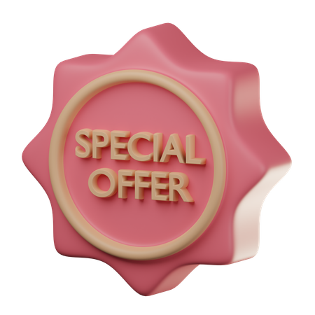 Special Offer  3D Icon