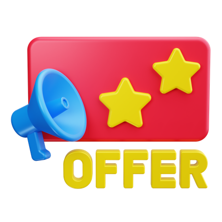 Special Offer  3D Icon