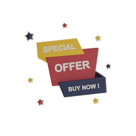 Special Offer  3D Icon