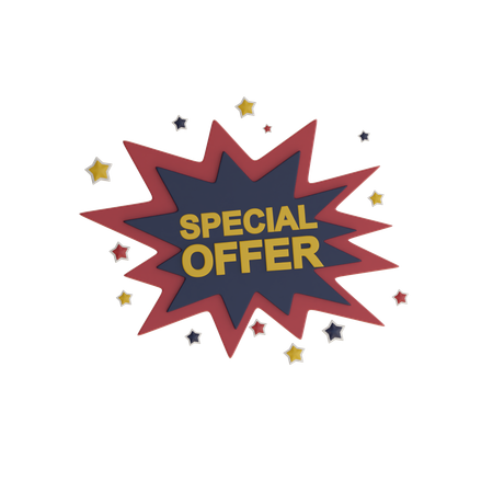 Special Offer  3D Icon