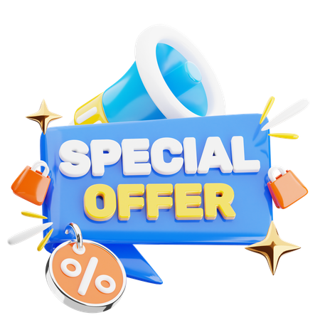 Special Offer  3D Icon