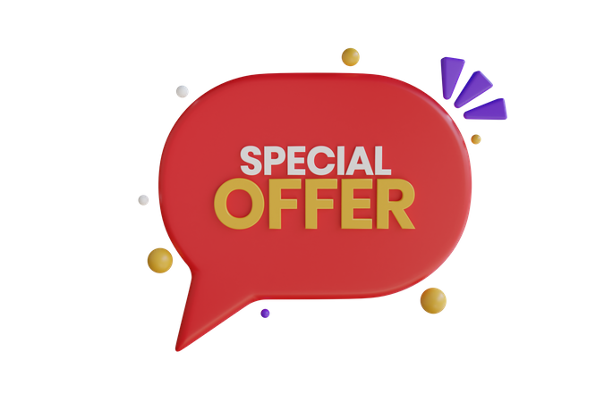 Special Offer  3D Icon