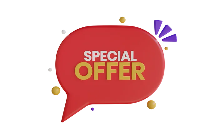 Special Offer  3D Icon