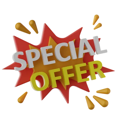 Special Offer  3D Icon