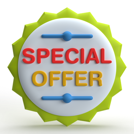 Special Offer  3D Icon