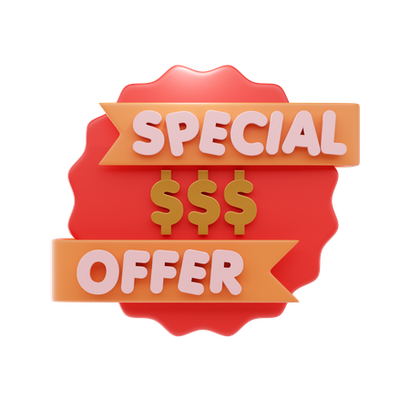 Special Offer  3D Icon