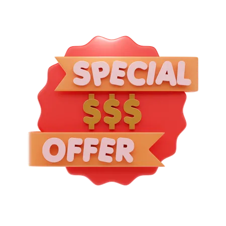 Special Offer  3D Icon