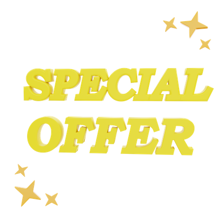 Special Offer  3D Icon