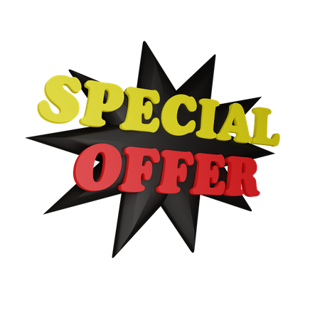 Special Offer  3D Icon