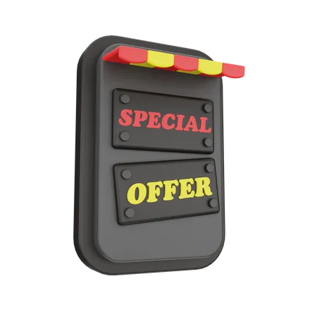 Special Offer  3D Icon