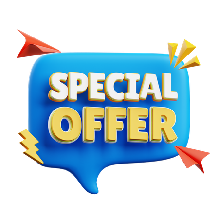 Special Offer  3D Icon