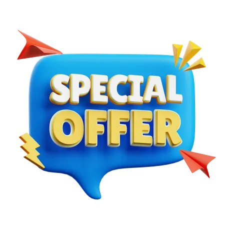 Special Offer  3D Icon