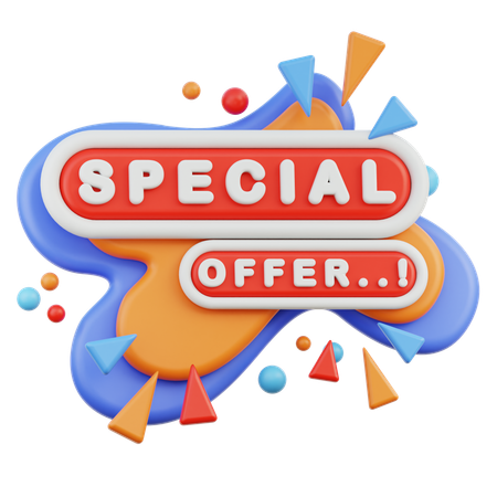 Special Offer  3D Icon