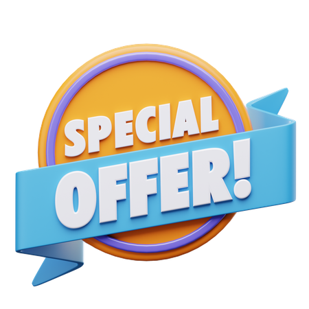 Special Offer  3D Icon