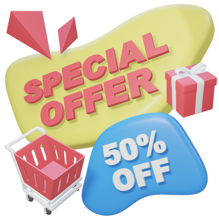 Special Offer  3D Icon