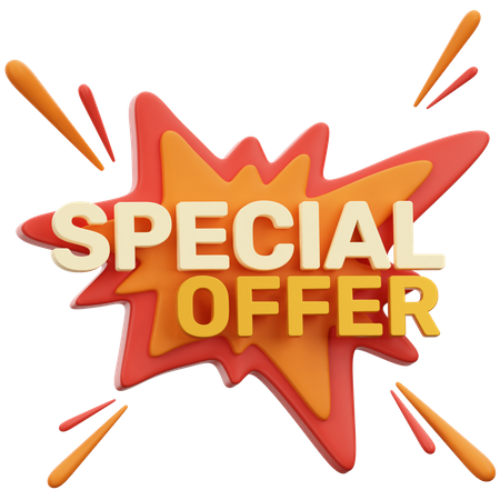 Special Offer  3D Icon