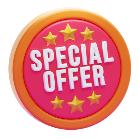 SPECIAL OFFER  3D Icon
