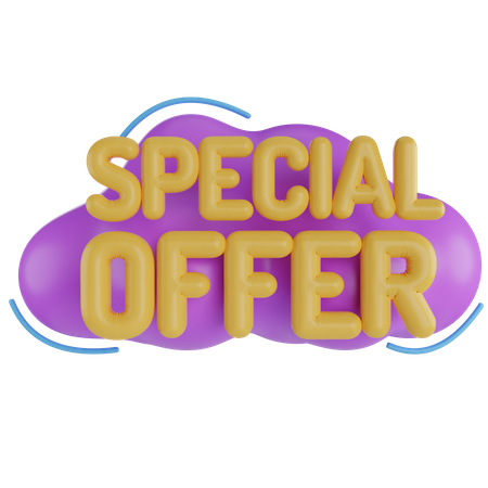 Special Offer  3D Icon