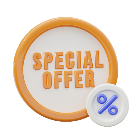 Special Offer  3D Icon