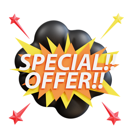 Special Offer  3D Icon