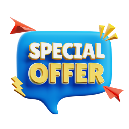 Special Offer  3D Icon