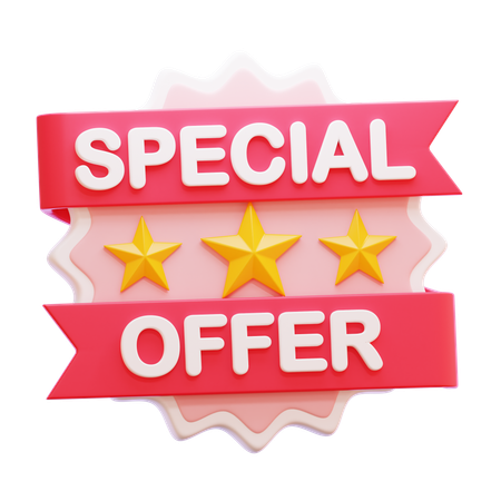 SPECIAL OFFER  3D Icon