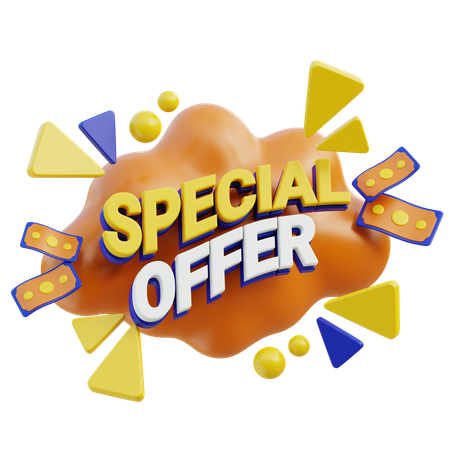 Special Offer  3D Icon