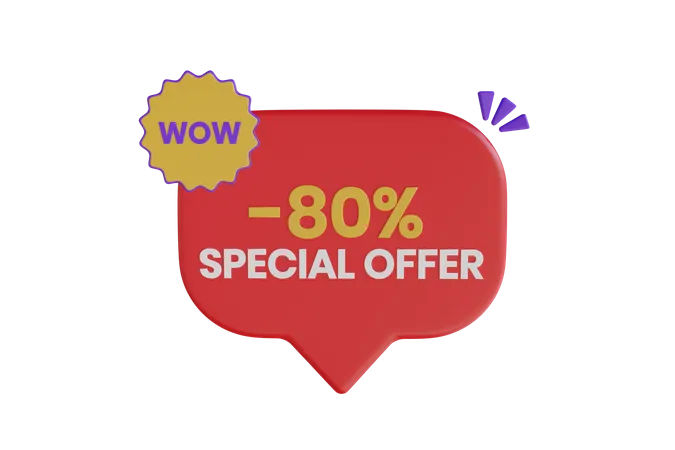 Special Offer 80% 3D Icon