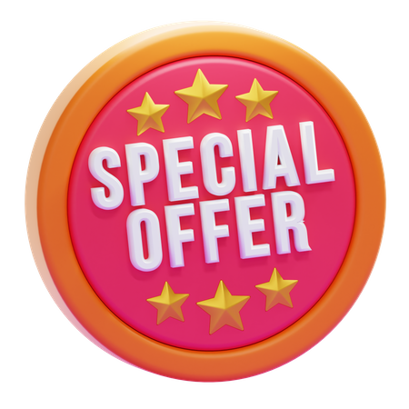 SPECIAL OFFER 3D Icon