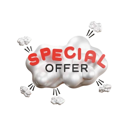 Special Offer Clod Bubble  3D Sticker