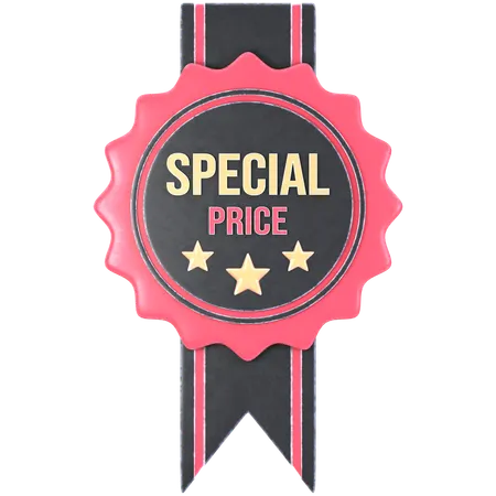 Special Price Badge  3D Icon