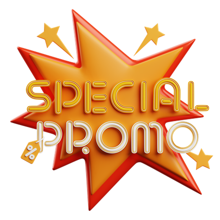 Special Promo  3D Icon