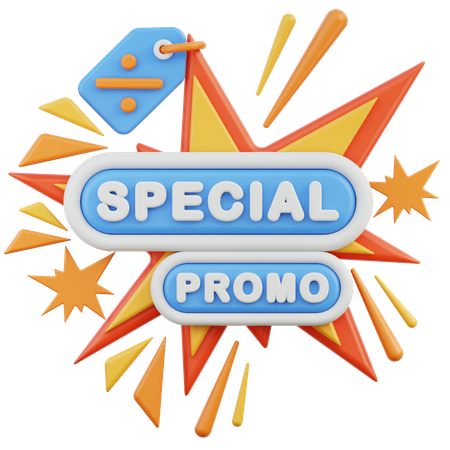 Special Promo  3D Icon