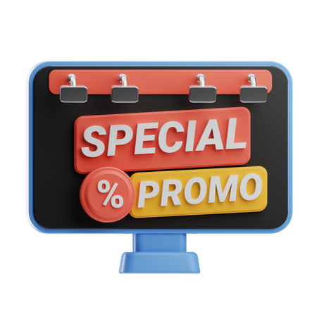 Special Promo  3D Icon