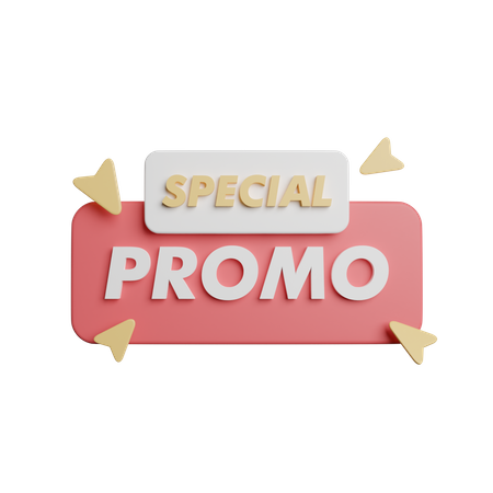 Special Promo  3D Icon
