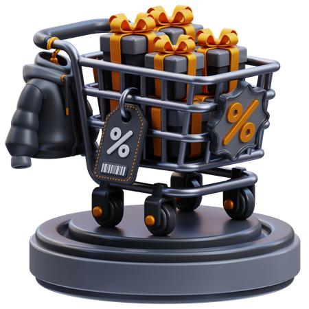 Special Trolley  3D Icon