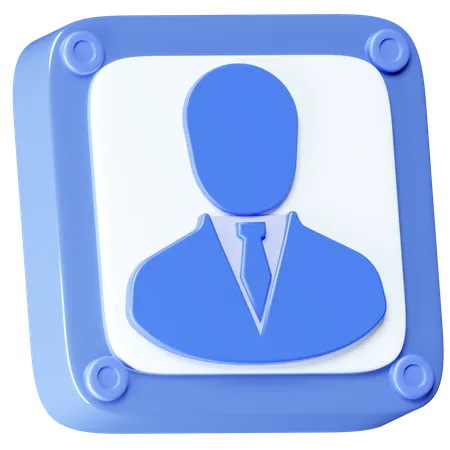 This Icon Features A Businessman Representing Expertise Or Specialization In Business Related Fields 3D Icon