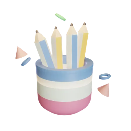 Specialty Pencil  3D Icon