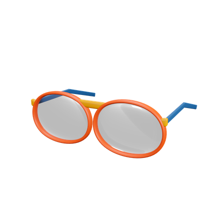 Spectacles  3D Illustration