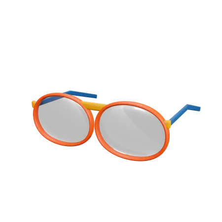 Spectacles  3D Illustration