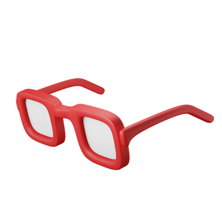 Spectacles  3D Illustration