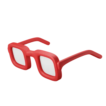 Optic Glasses Education School Theme 3 D Icon With Editable Color Psd 3D Illustration