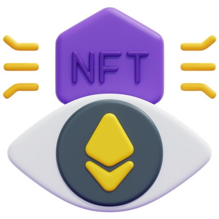 Speculate Nft 3D Icon