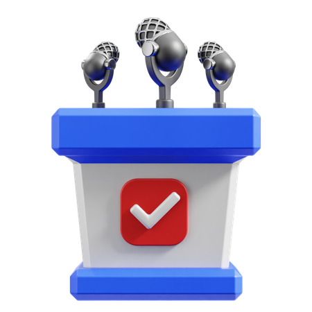 Speech  3D Icon