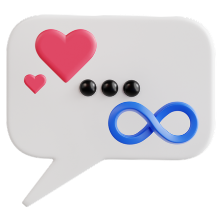 말풍선  3D Icon