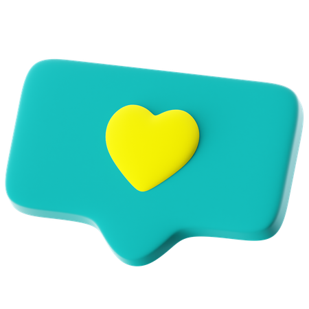Speech Bubble  3D Icon