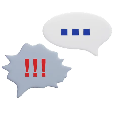 Speech bubble  3D Icon