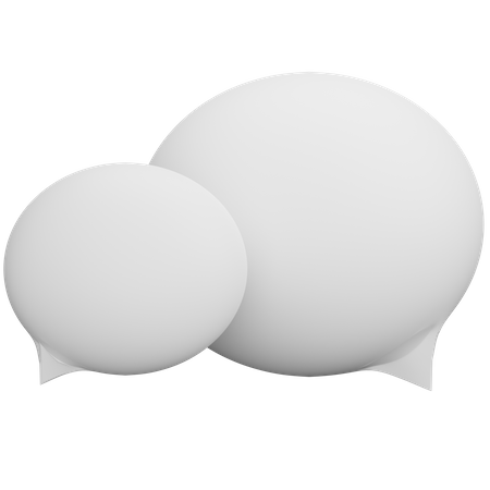 Speech Bubble  3D Icon