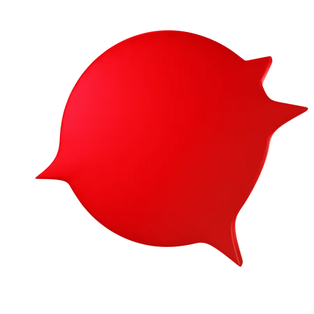 Speech Bubble  3D Icon