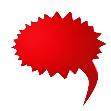 Speech Bubble  3D Icon